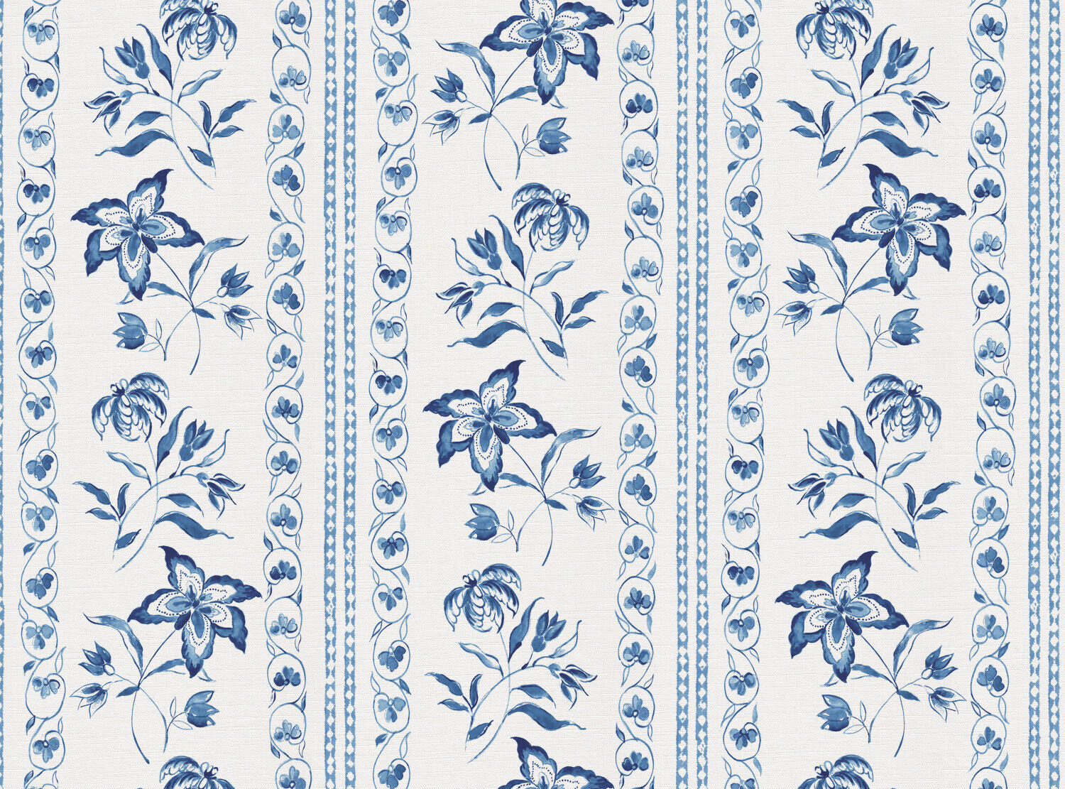 CW: Toile blue | BASE: Luxury Linen