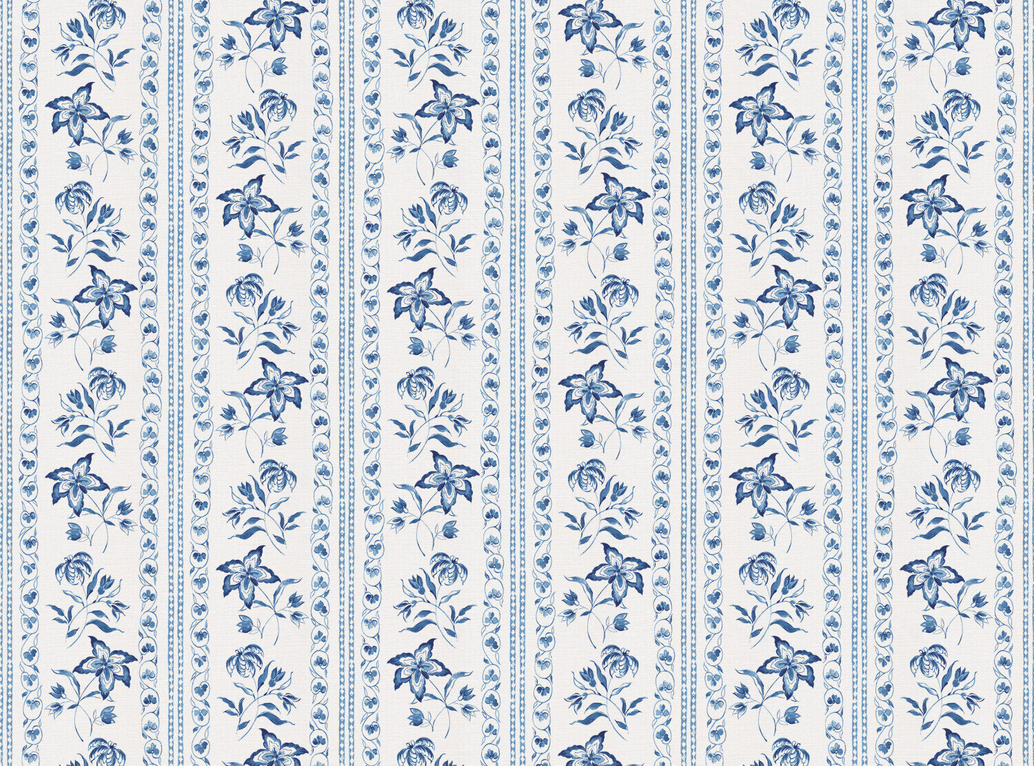 CW: Toile blue | BASE: Luxury Linen