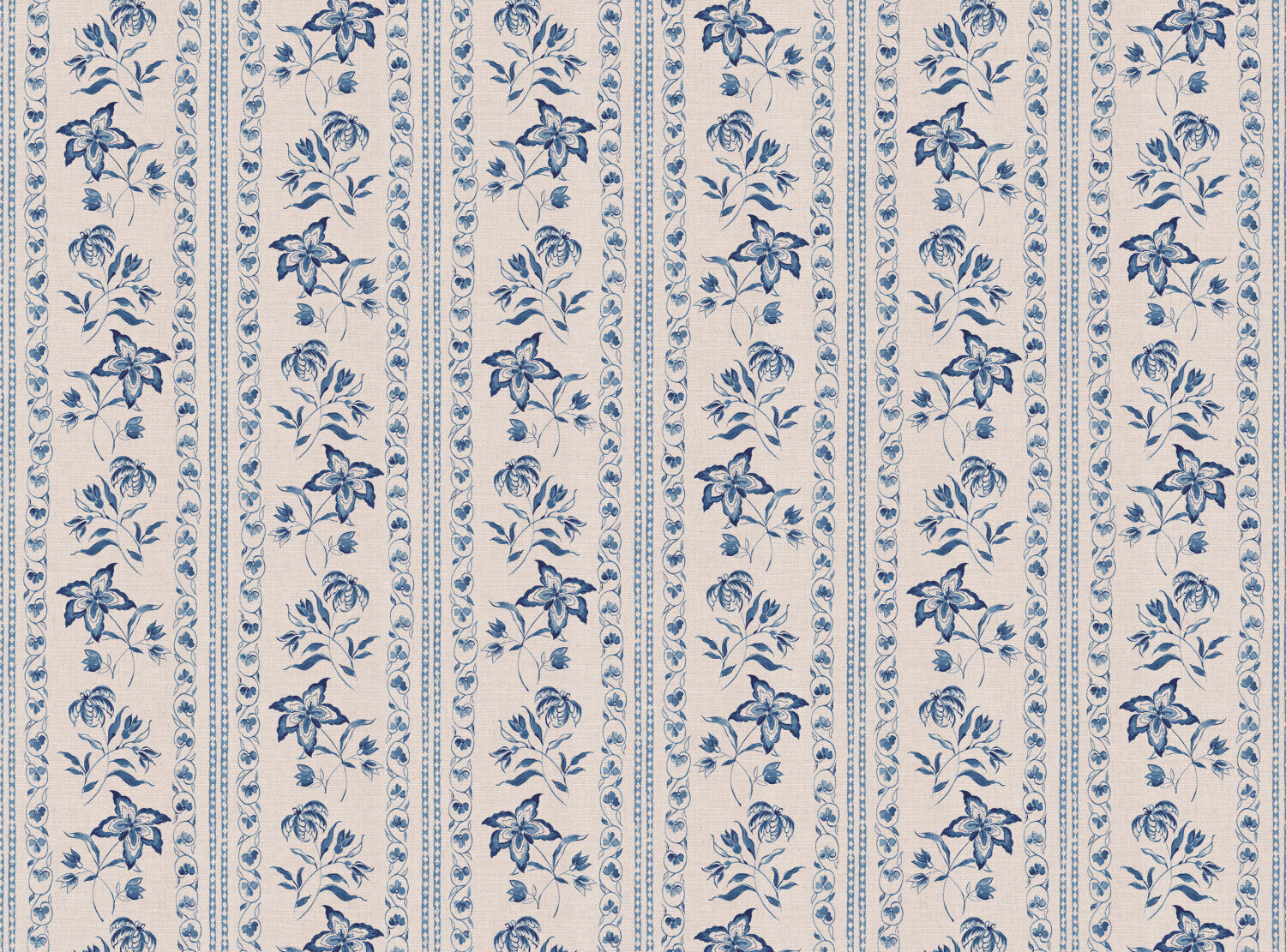 CW: Toile blue | BASE: Mercia Linen