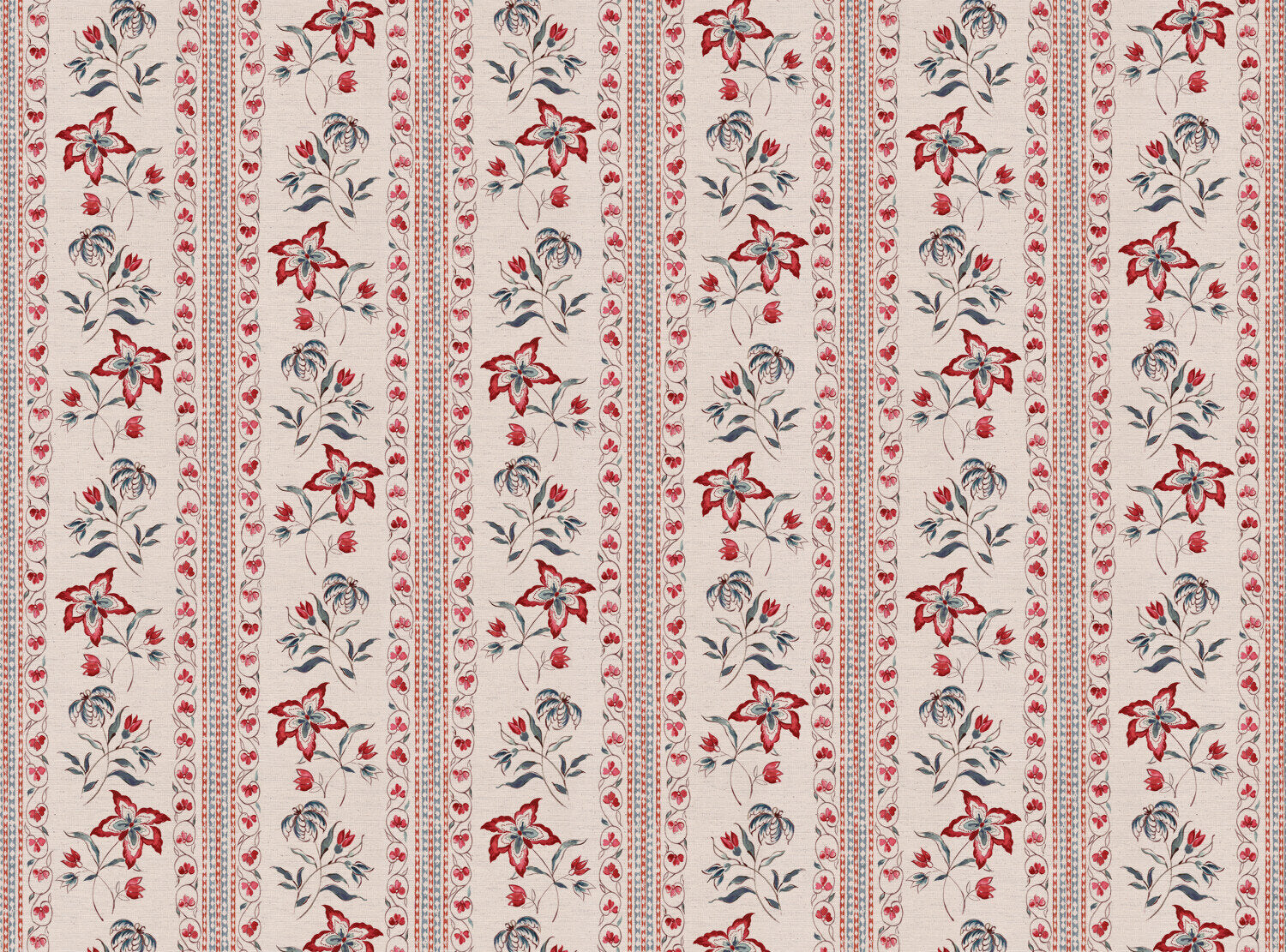 CW: Red and blue | BASE: Natural Luxury Linen