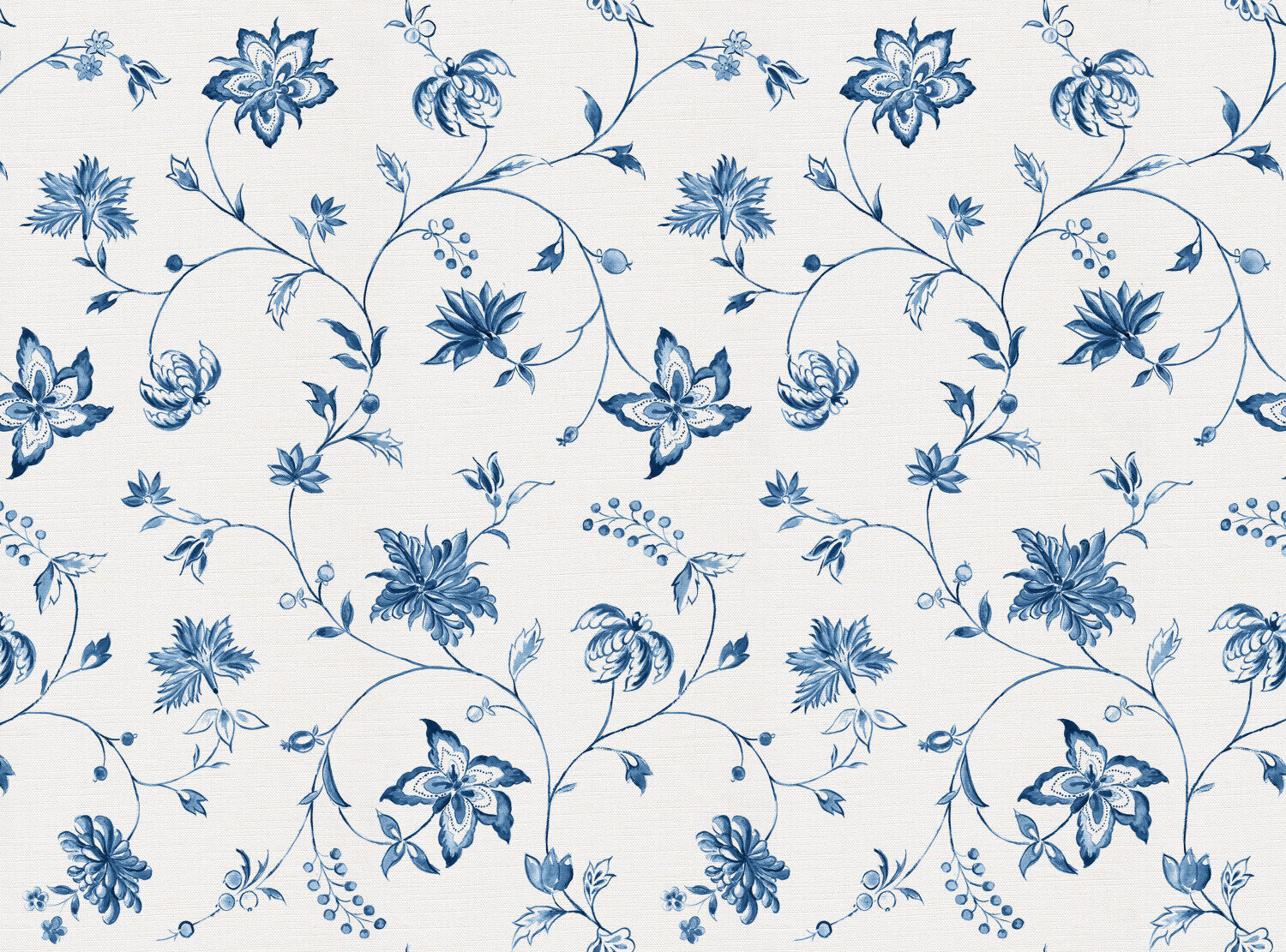 CW: Toile blue | BASE: Luxury Linen