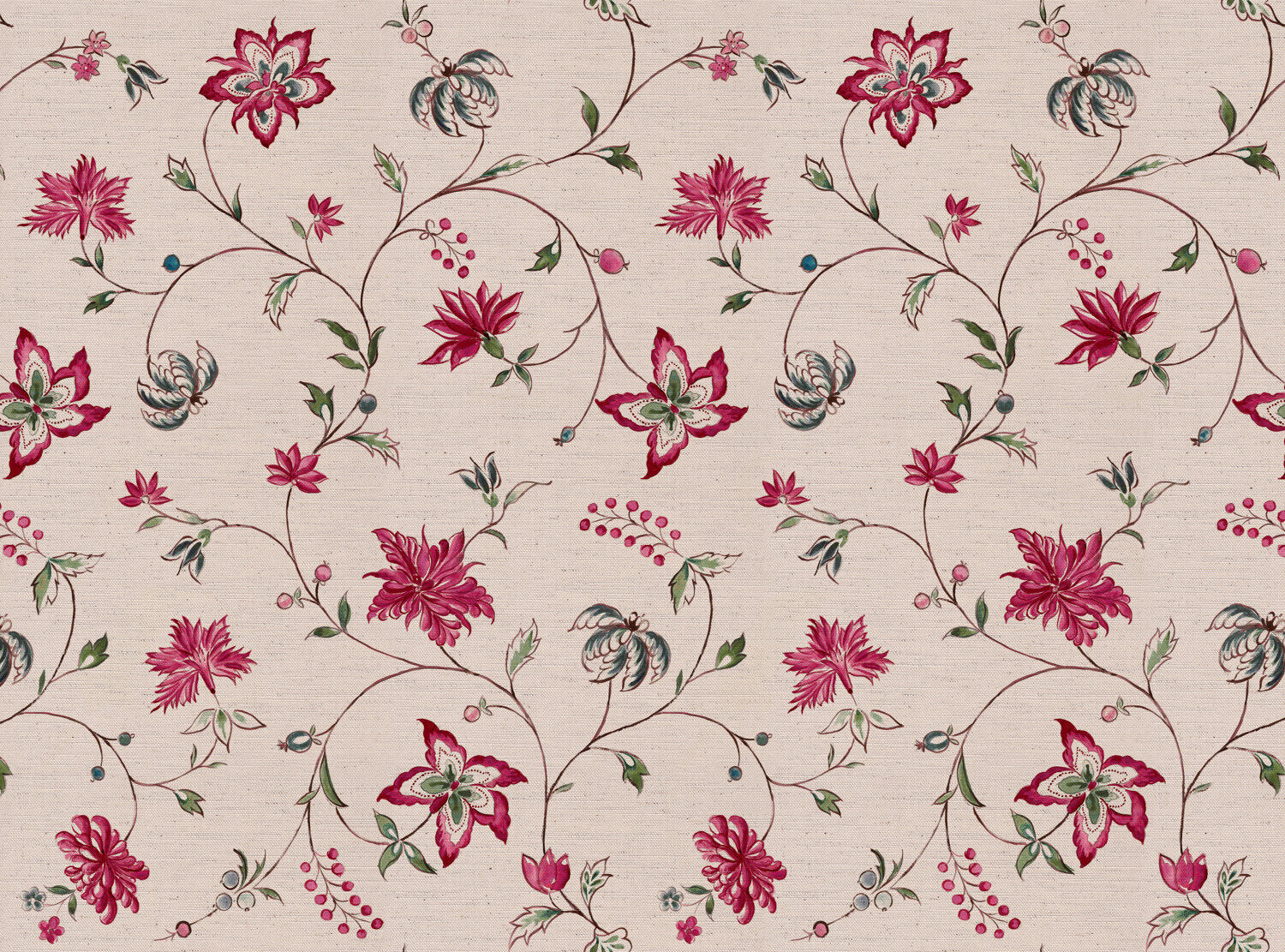 CW: Wine sage and blue | BASE: Natural Luxury Linen