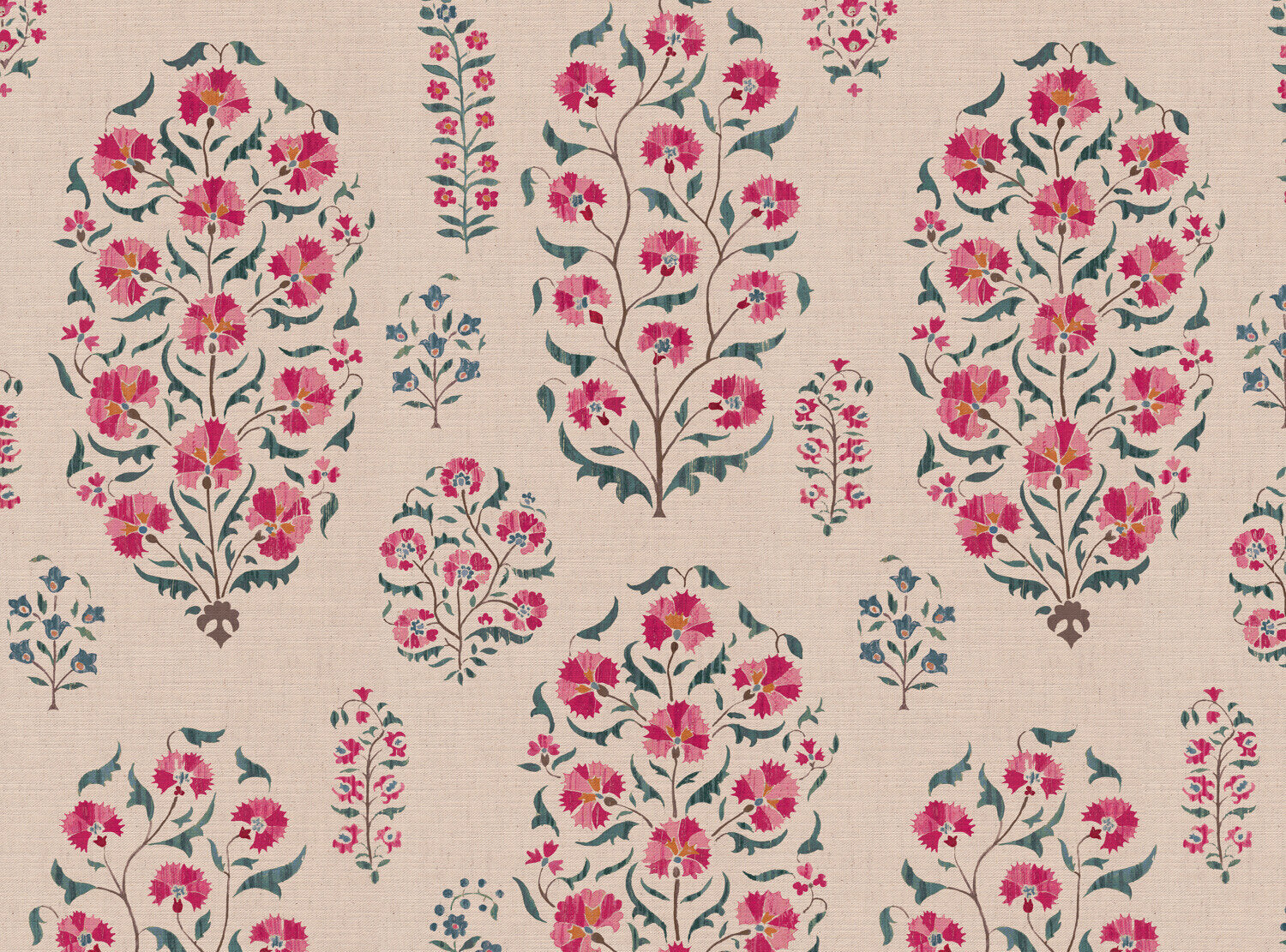 CW: Pinky red and grey blue | BASE: Mercia Linen