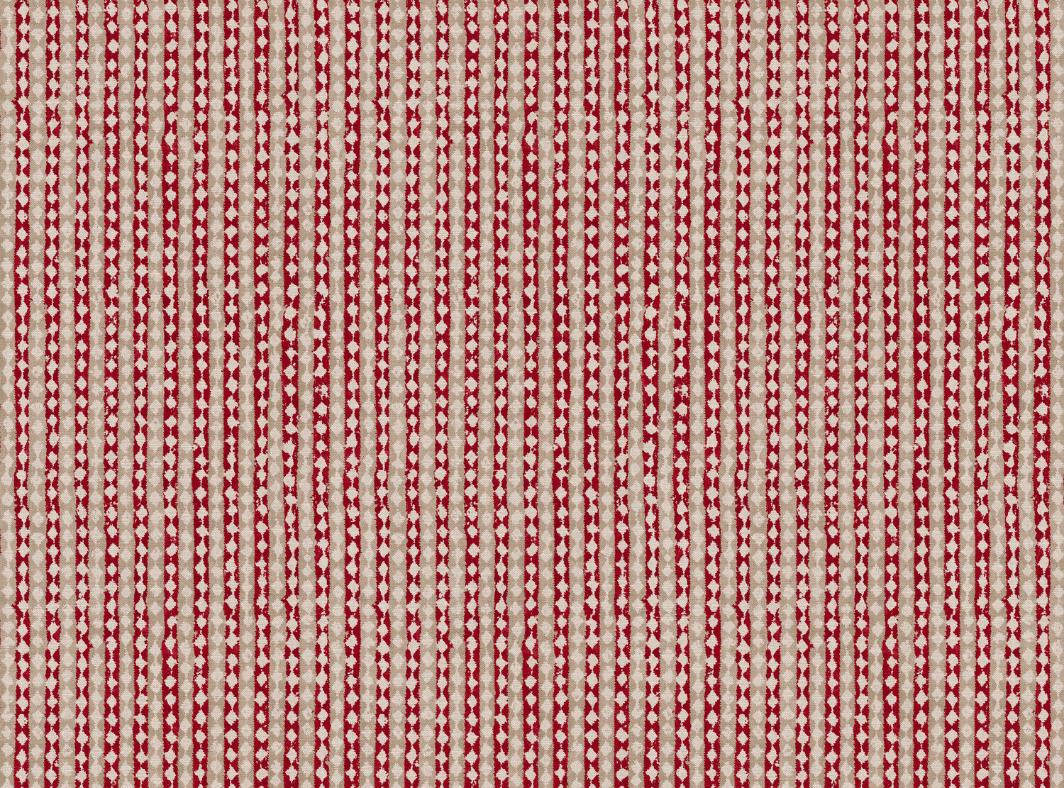 CW: Red and cream | BASE: Mercia Linen