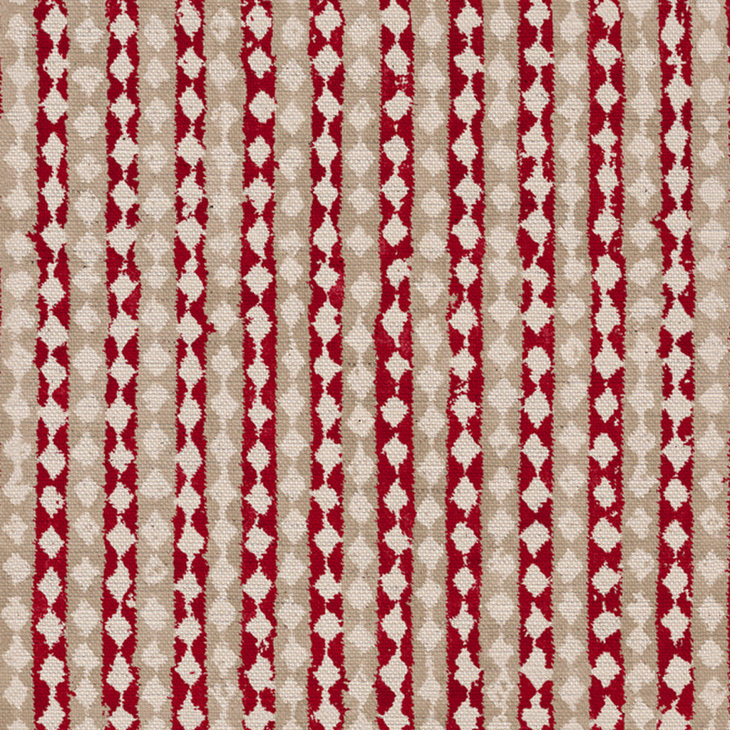 CW: Red and cream | BASE: Natural Luxury Linen | HERO