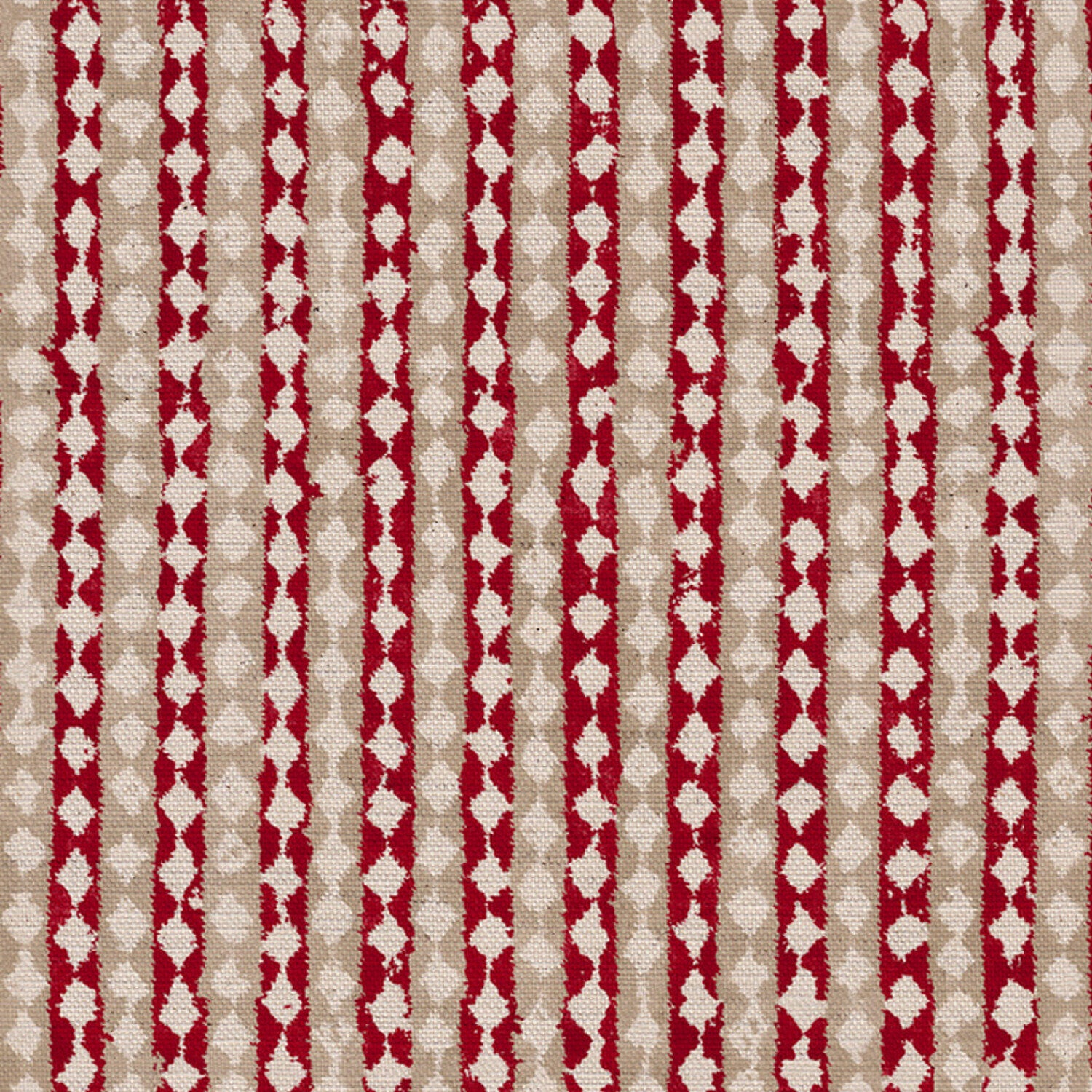 CW: Red and cream | BASE: Natural Luxury Linen | HERO