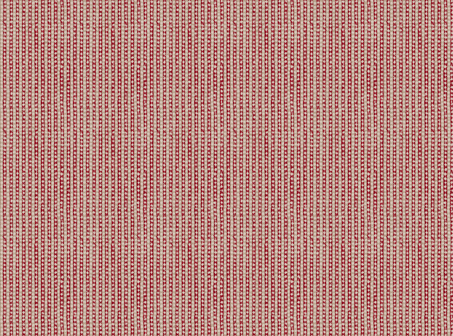 CW: Red and cream | BASE: Natural Luxury Linen