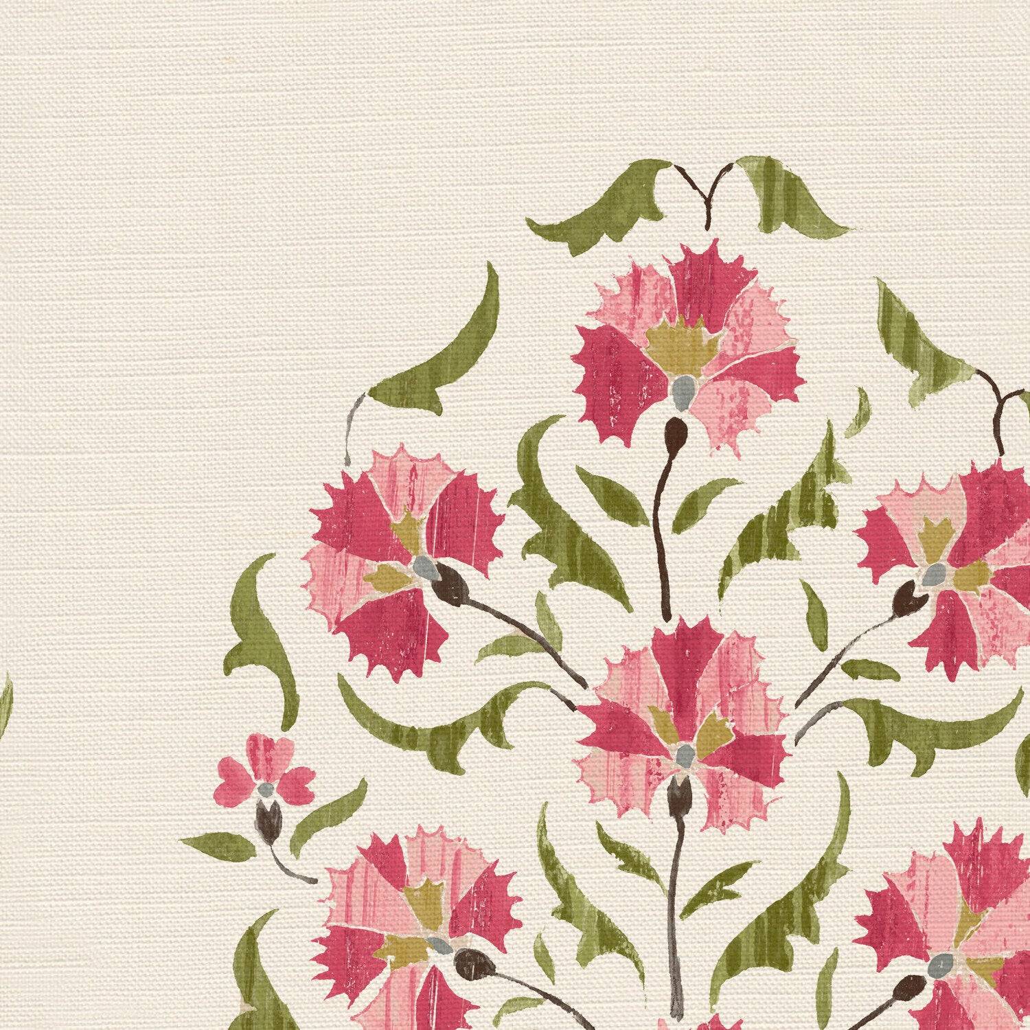 CW: Rouge pink green | BASE: Luxury Linen | HERO