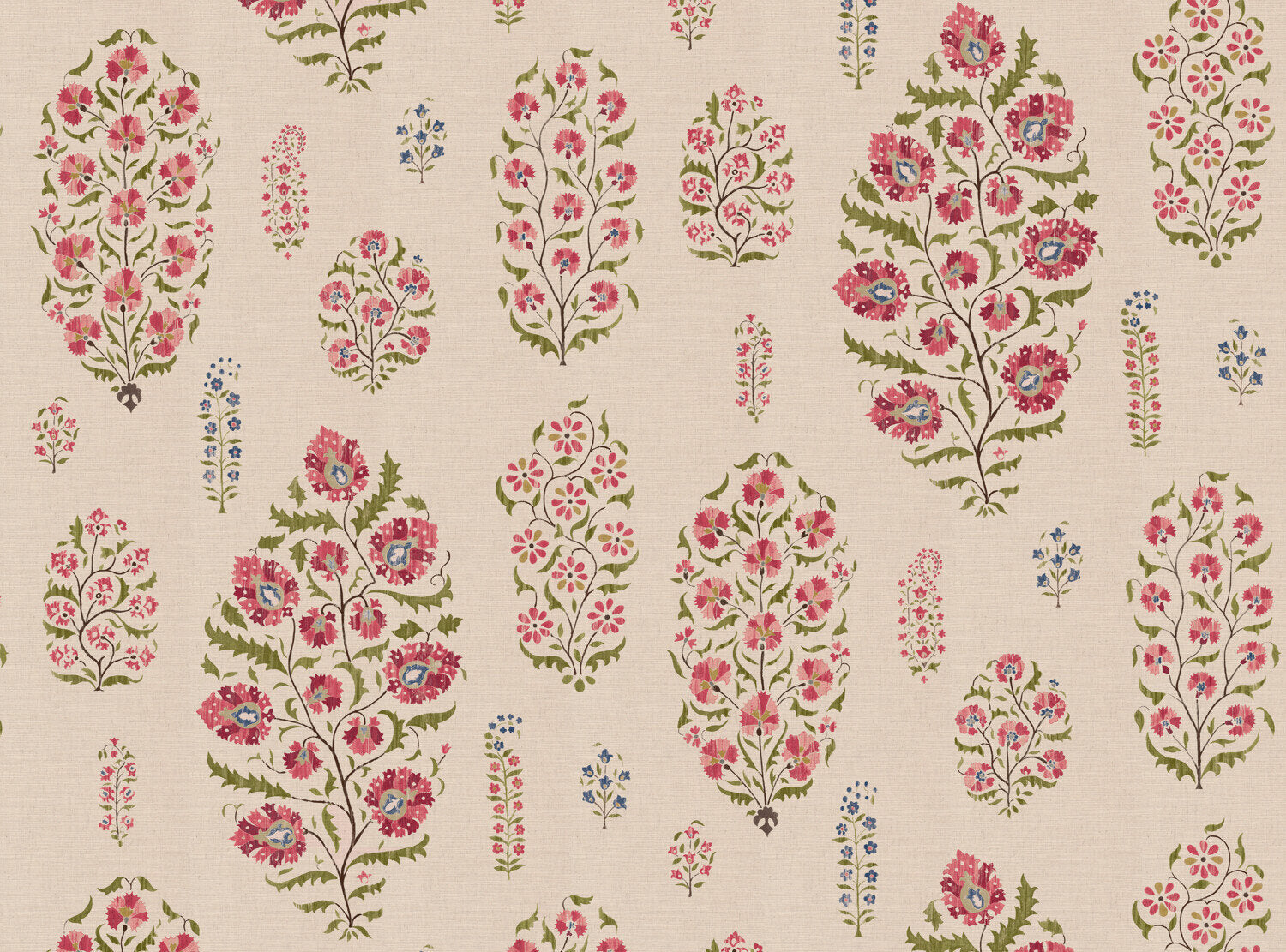 CW: Rouge pink green | BASE: Mercia Linen
