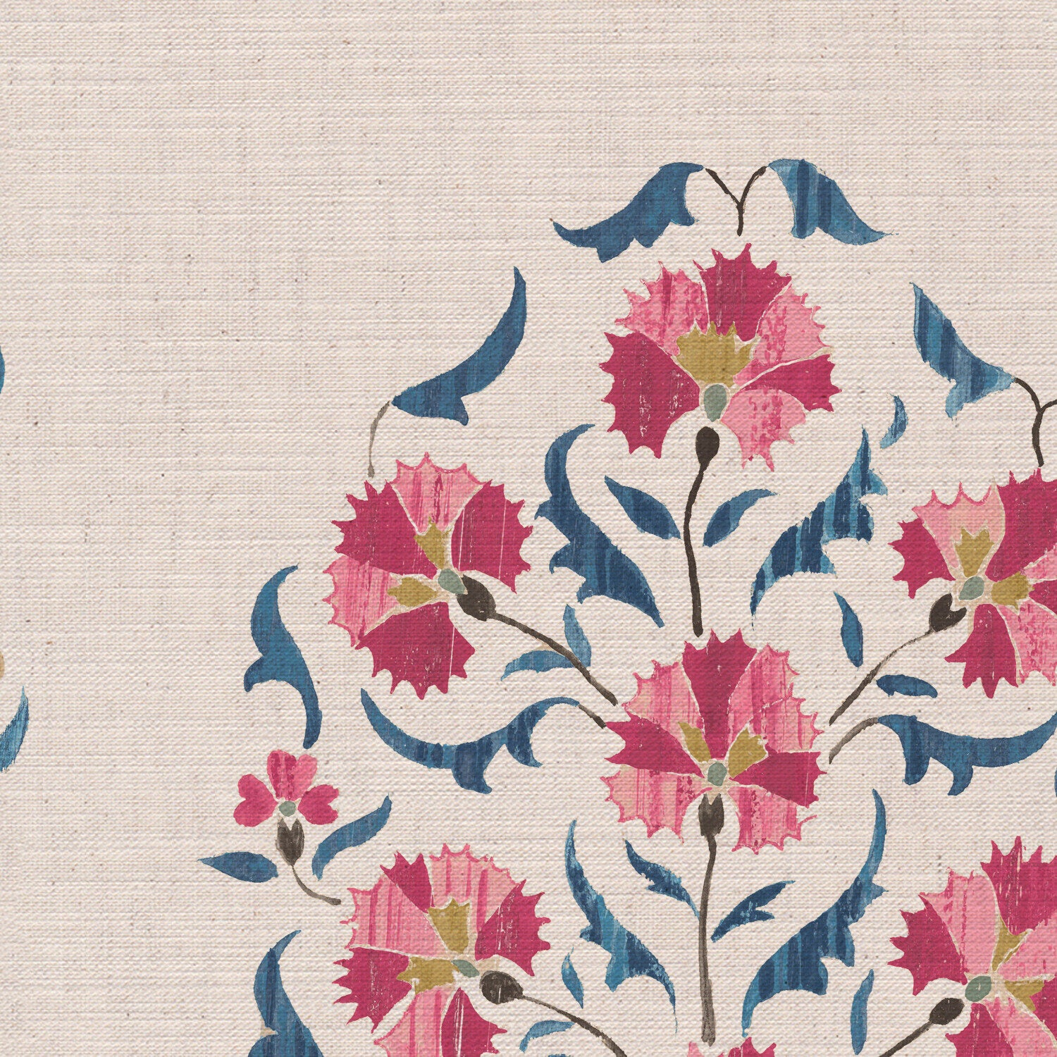 CW: Pinky red and blue | BASE: Mercia Linen | HERO