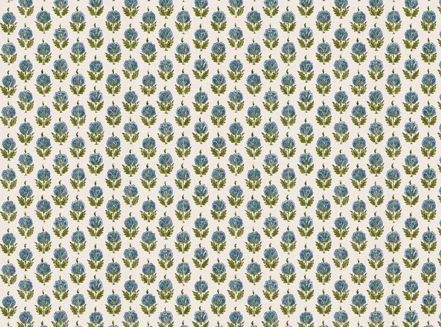 CW: Blue and moss green | BASE: Luxury Linen