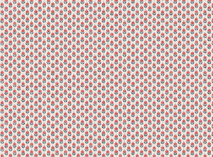 Coral and grey blue