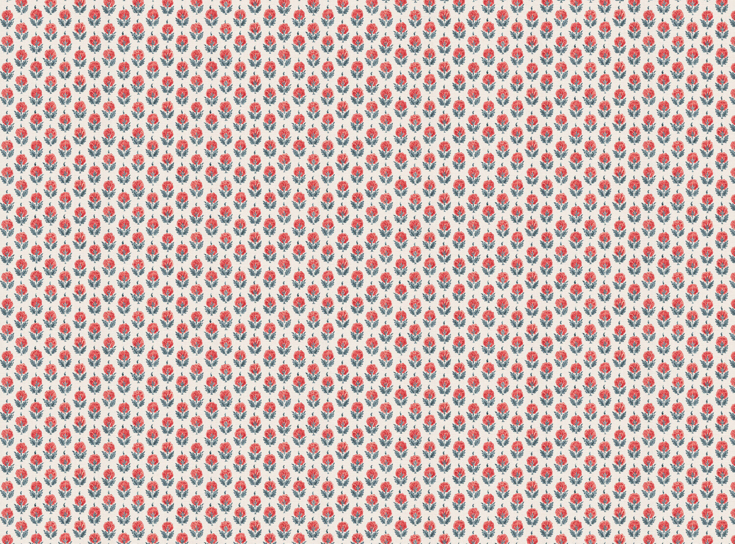 CW: Coral and grey blue | BASE: Luxury Linen