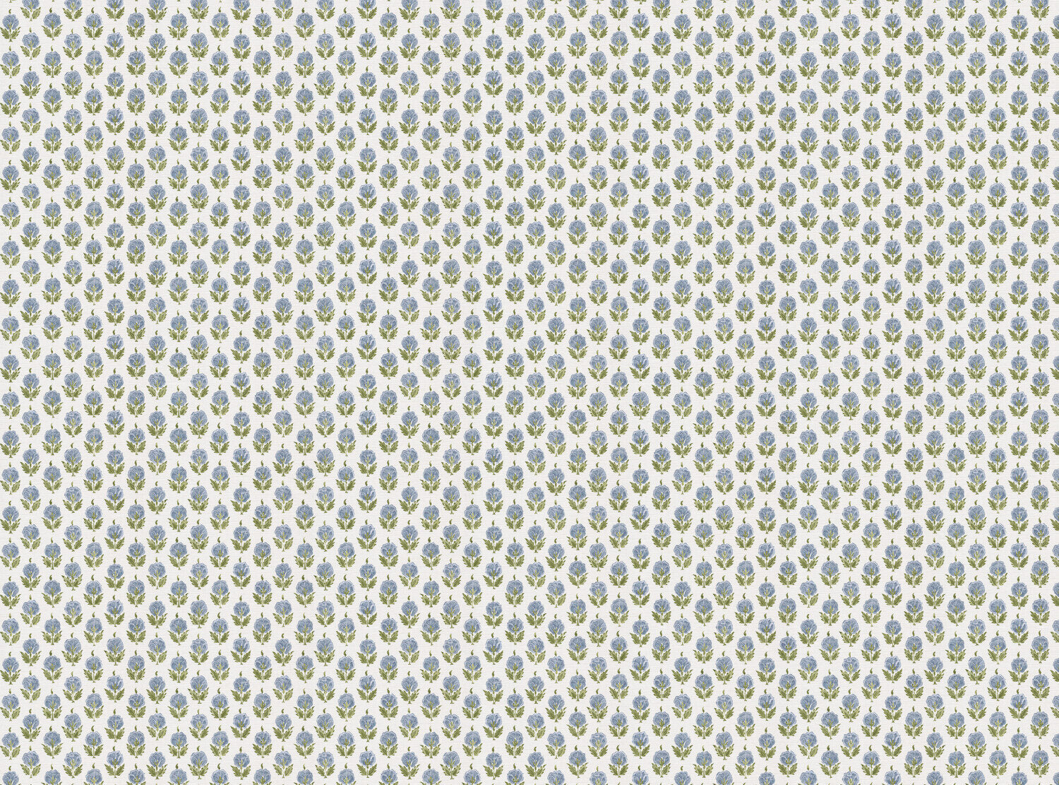 CW: Soft cornflower blue and green | BASE: Luxury Linen