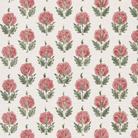 Soft putty pink and grey green