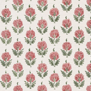 Soft putty pink and grey green