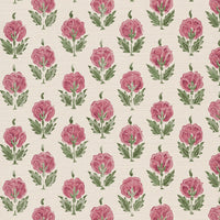 Soft pink and green