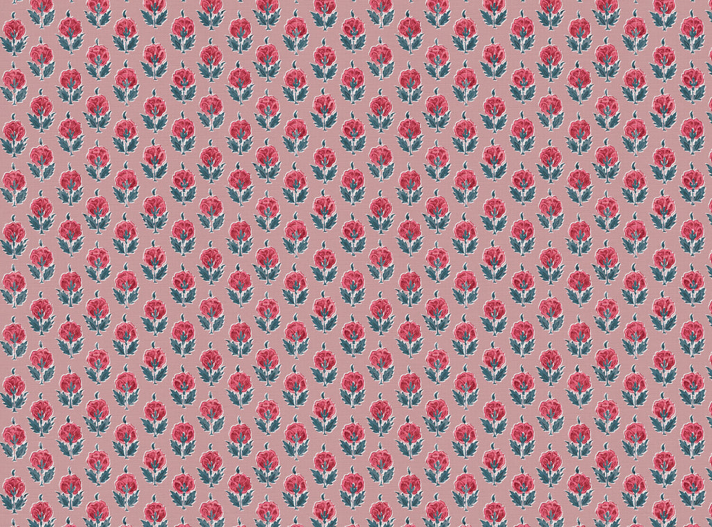 CW: Warm red and blue pink ground | BASE: Luxury Linen