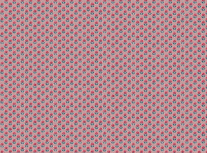 Warm red and blue pink ground
