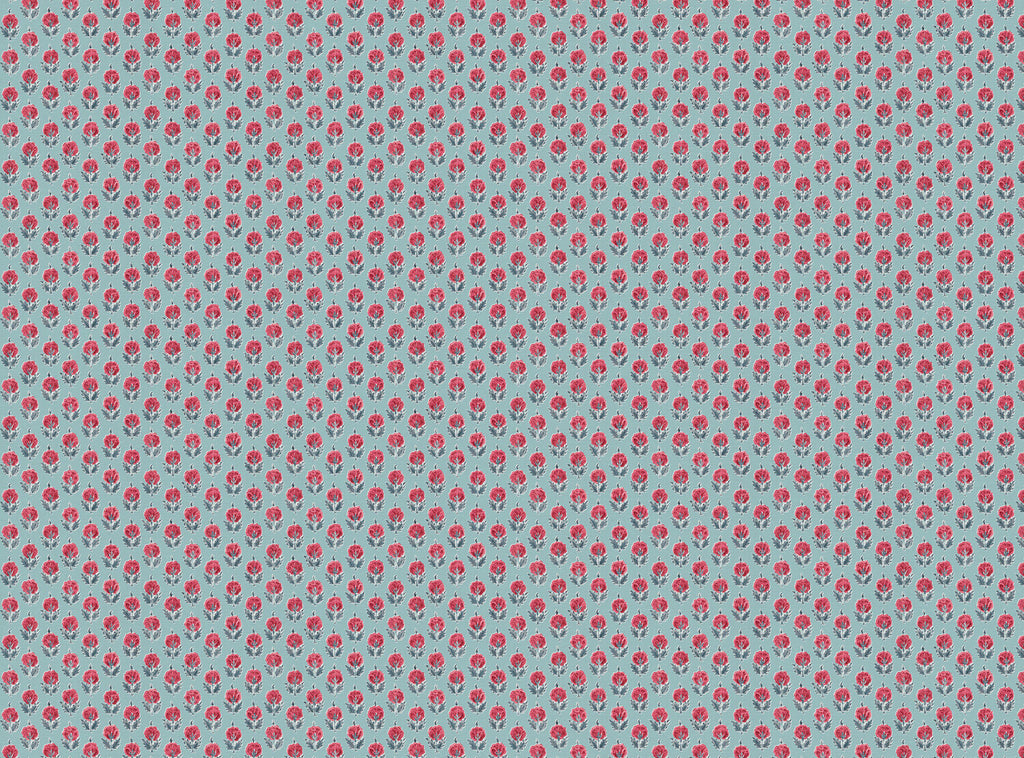 CW: Warm red and blue soft grey blue ground | BASE: Luxury Linen