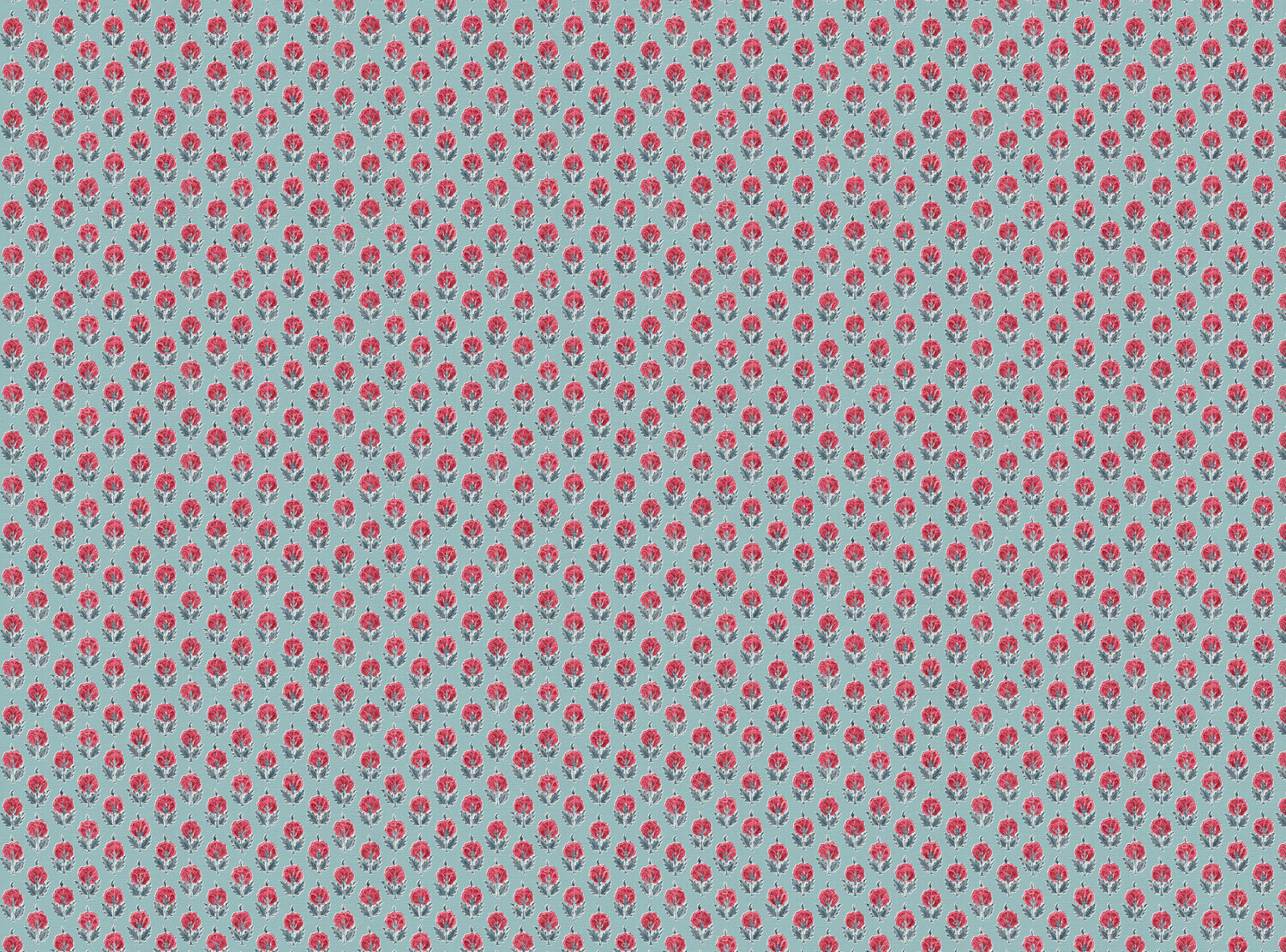 CW: Warm red and blue soft grey blue ground | BASE: Luxury Linen