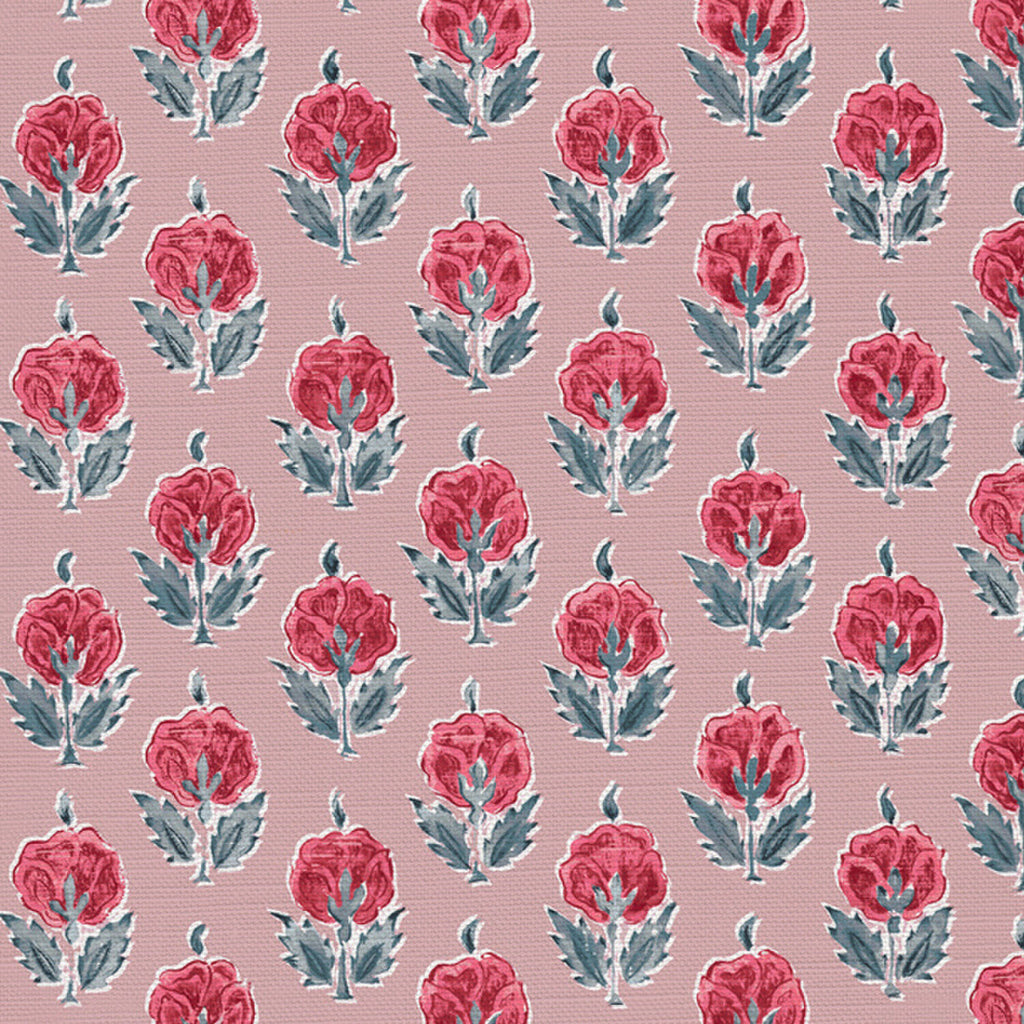 CW: Warm red and blue soft pink ground | BASE: Luxury Linen | HERO