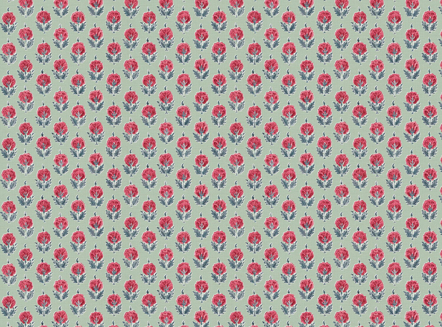 CW: Warm red and blue soft sage ground | BASE: Luxury Linen