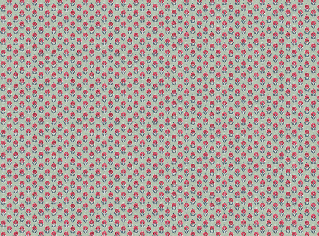CW: Warm red and blue soft sage ground | BASE: Luxury Linen