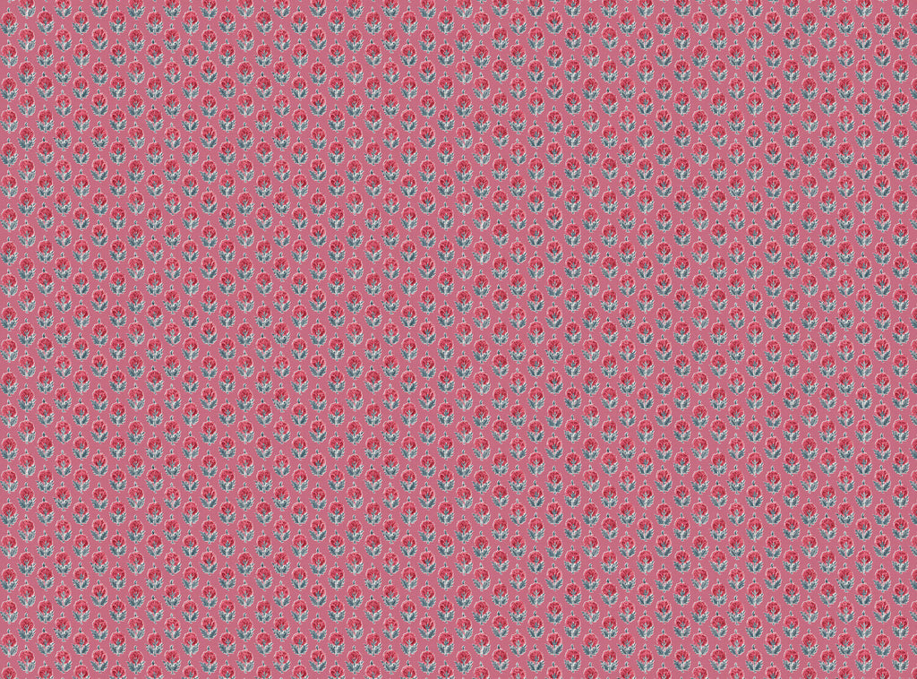 CW: Warm red and blue with red pink ground | BASE: Luxury Linen