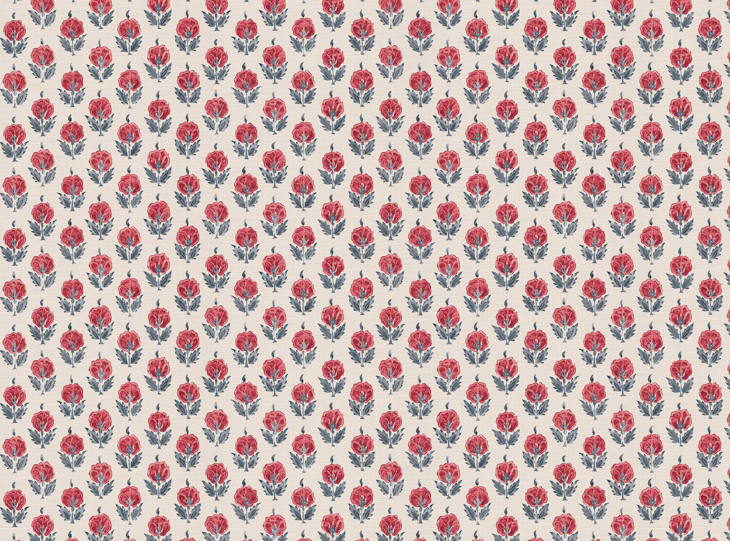 CW: Warm red and grey blue | BASE: Luxury Linen