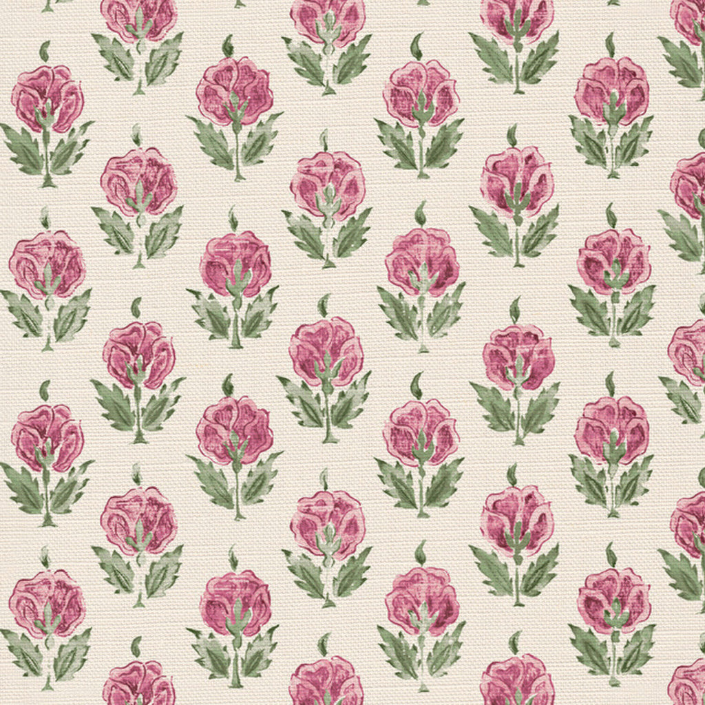 CW: Wild orchid pink and green | BASE: Luxury Linen | HERO