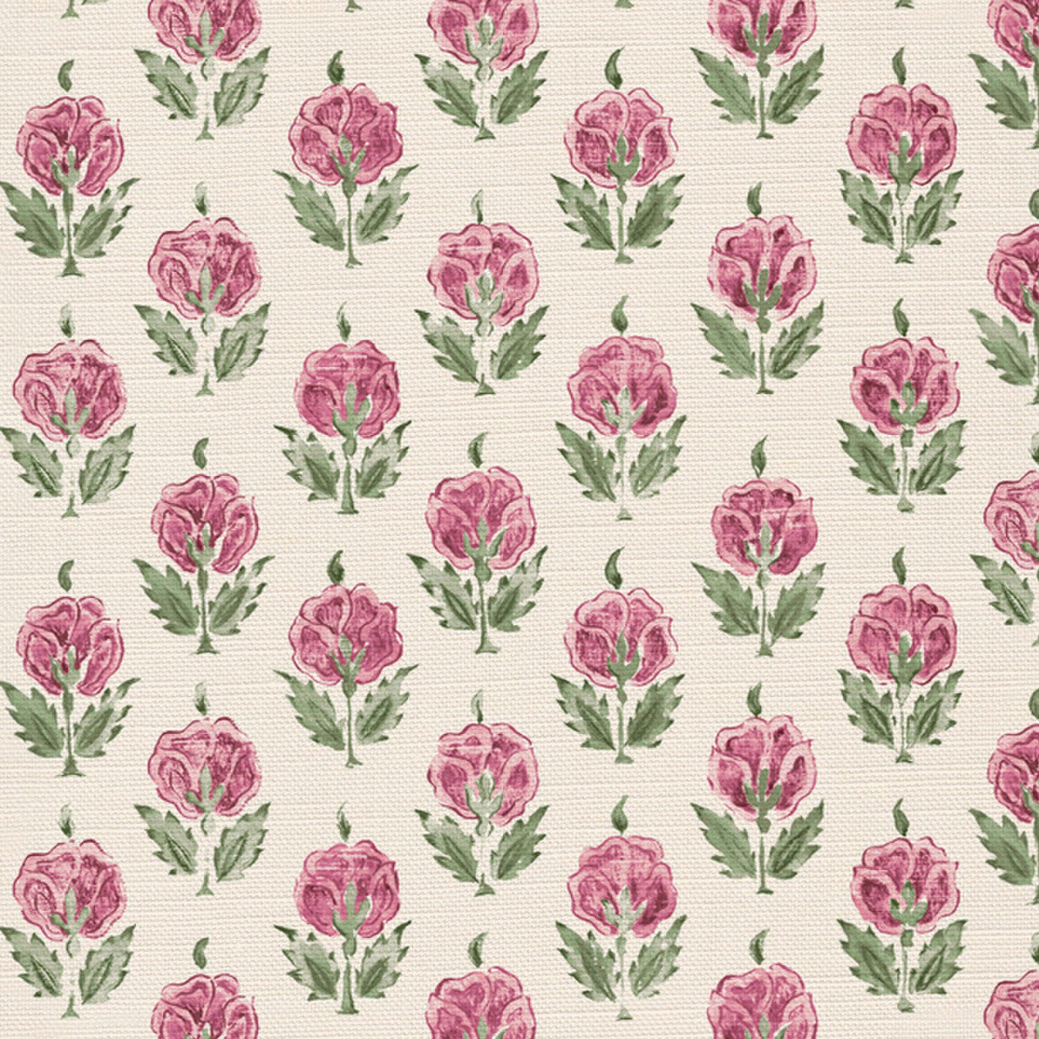 CW: Wild orchid pink and green | BASE: Luxury Linen | HERO