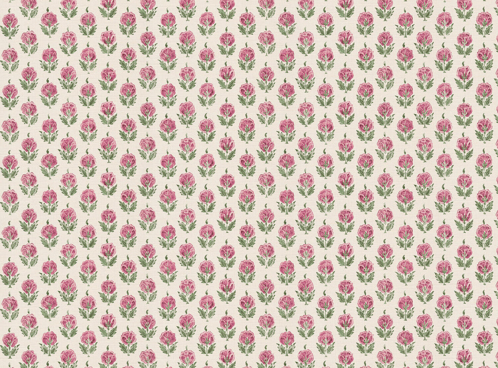 CW: Wild orchid pink and green | BASE: Luxury Linen