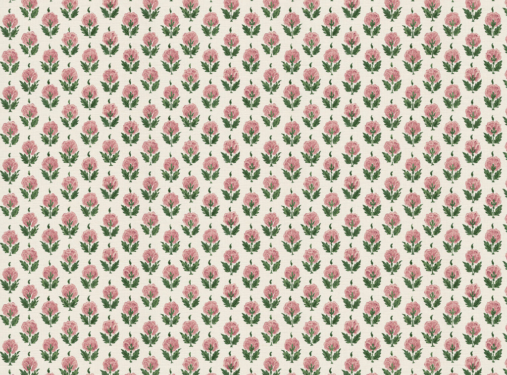 CW: Soft pink and racing green | BASE: Luxury Linen