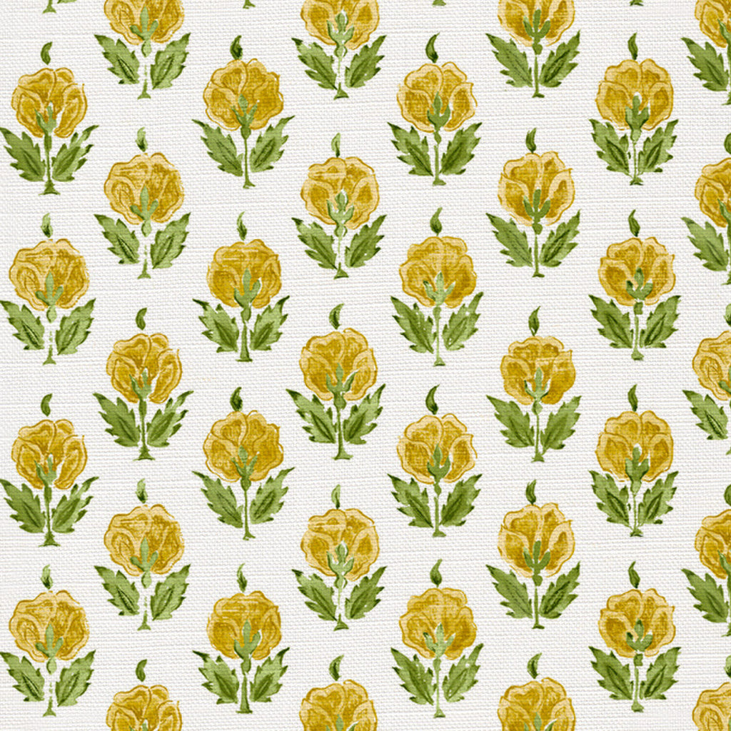 CW: Yellow and green white ground | BASE: Luxury Linen | HERO
