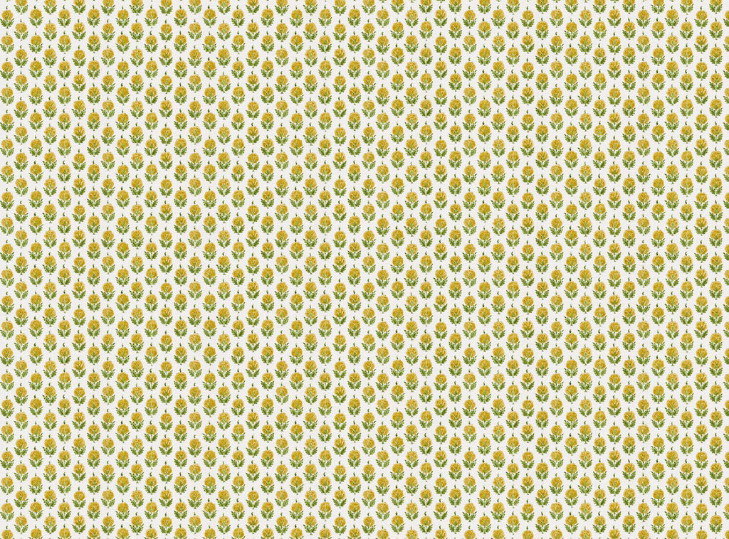 CW: Yellow and green white ground | BASE: Luxury Linen