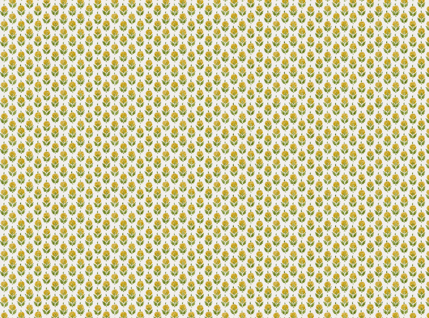 CW: Yellow and green white ground | BASE: Luxury Linen