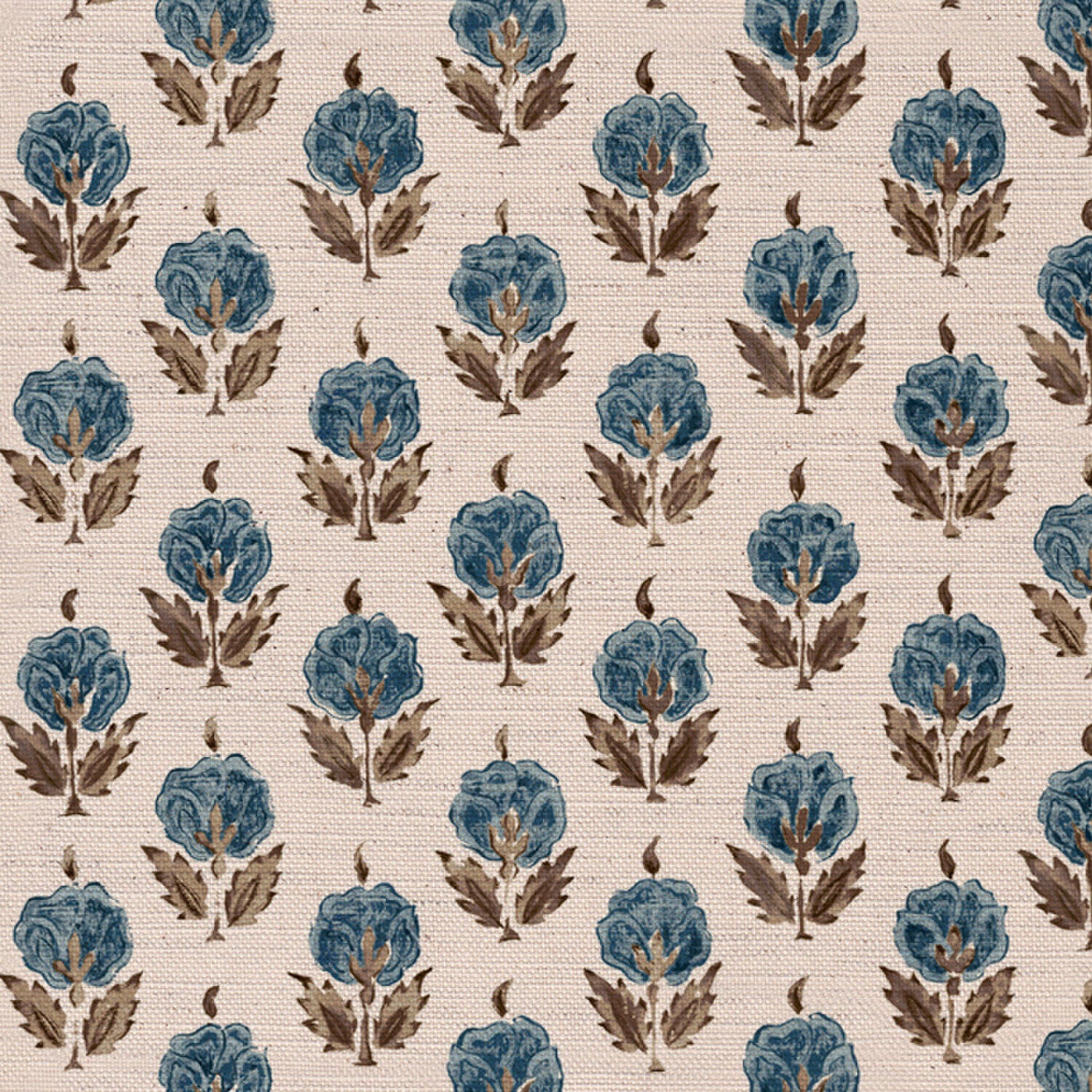 CW: Blue and chocolate | BASE: Mercia Linen & Natural Luxury Linen | HERO