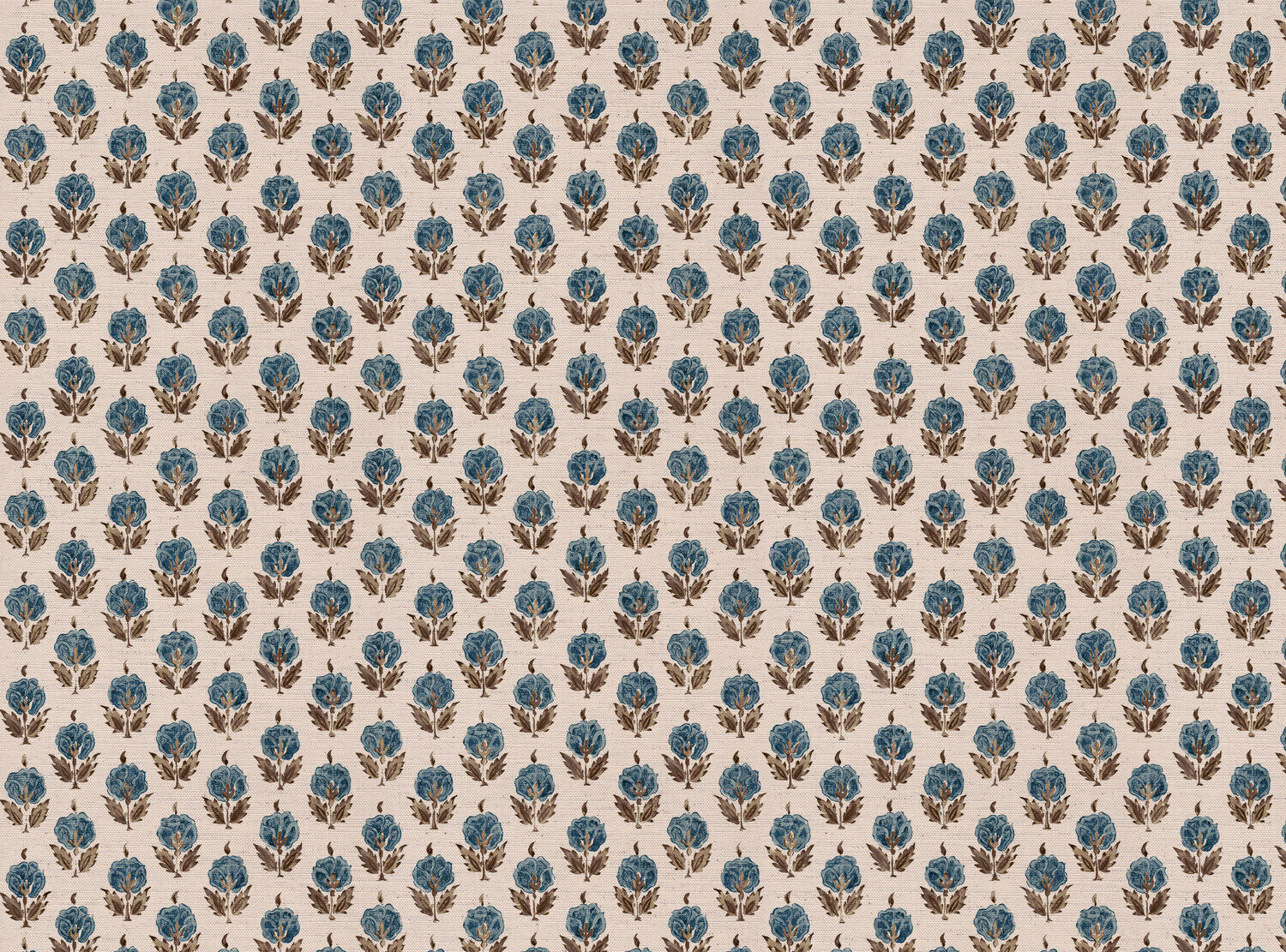 CW: Blue and chocolate | BASE: Mercia Linen & Natural Luxury Linen
