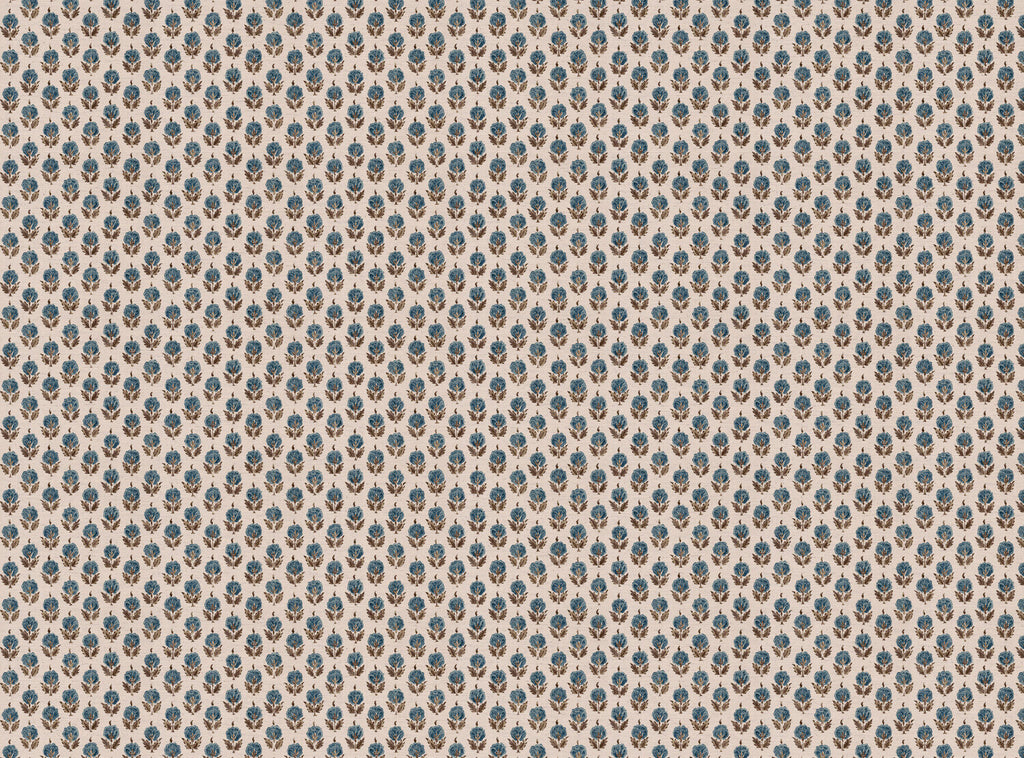 CW: Blue and chocolate | BASE: Mercia Linen & Natural Luxury Linen