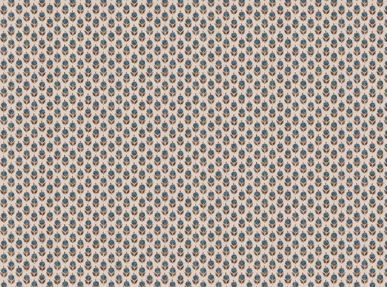 CW: Blue and chocolate | BASE: Mercia Linen & Natural Luxury Linen