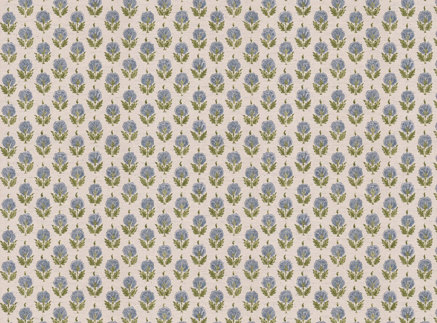 CW: Soft cornflower blue and green | BASE: Mercia Linen & Natural Luxury Linen