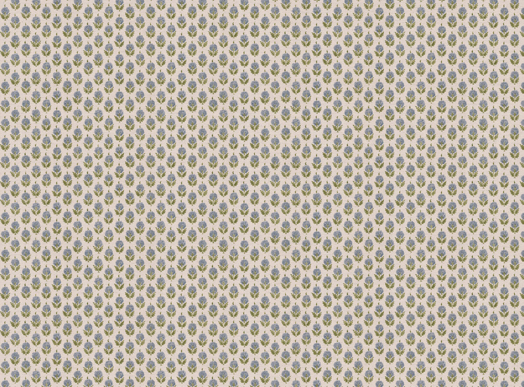 CW: Soft cornflower blue and green | BASE: Mercia Linen & Natural Luxury Linen