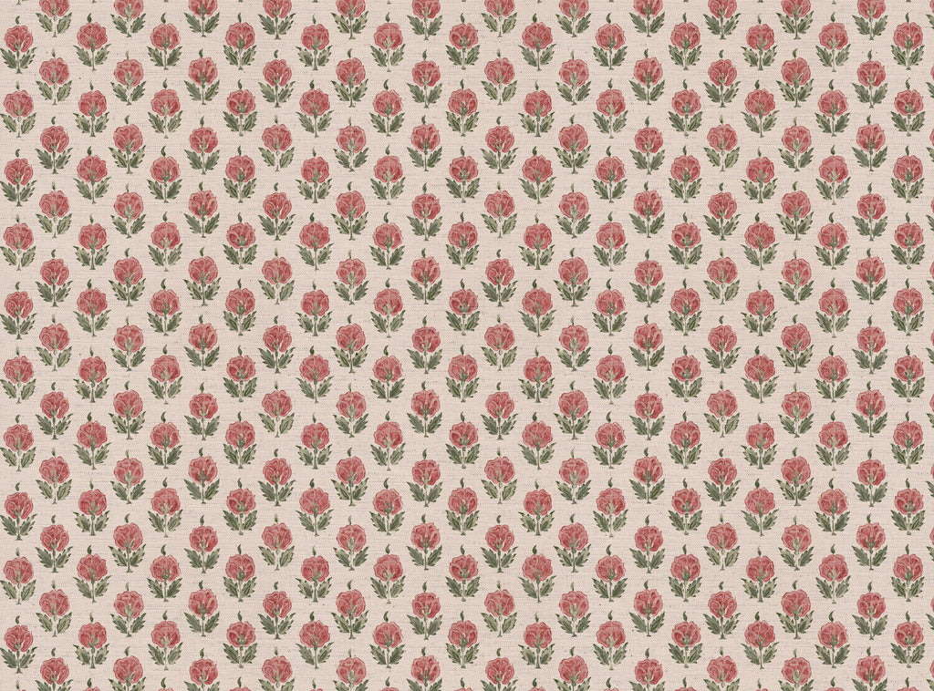CW: Soft putty pink and grey green | BASE: Mercia Linen & Natural Luxury Linen