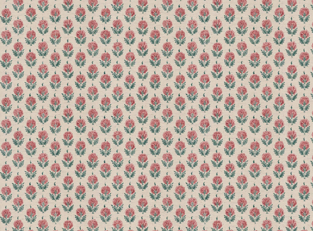 CW: Pink and duck egg | BASE: Mercia Linen & Natural Luxury Linen