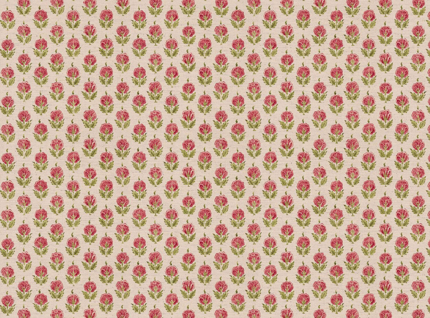 CW: Rouge pink green | BASE: Mercia Linen & Natural Luxury Linen
