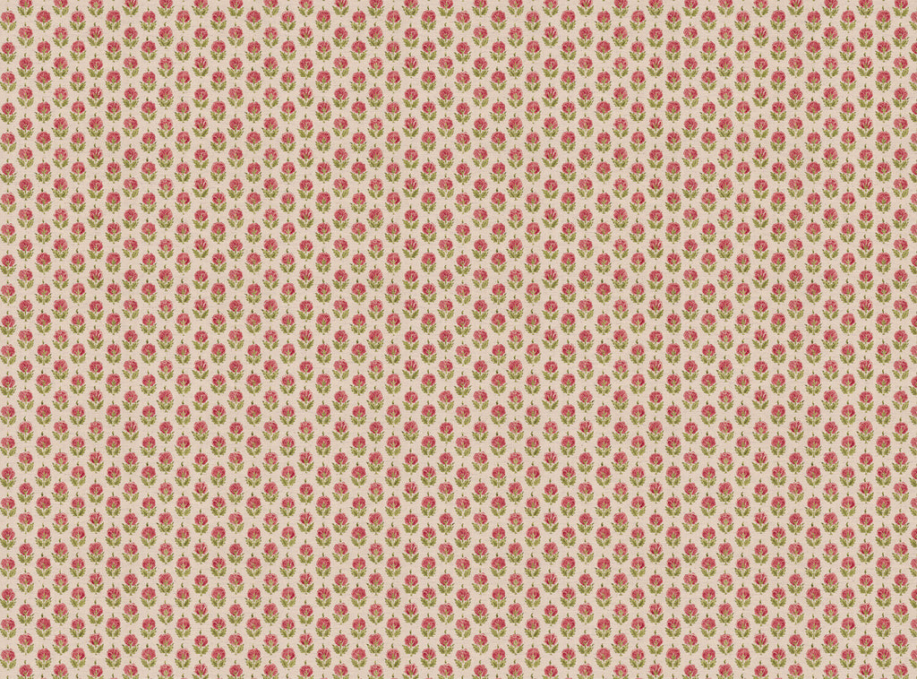 CW: Rouge pink green | BASE: Mercia Linen & Natural Luxury Linen