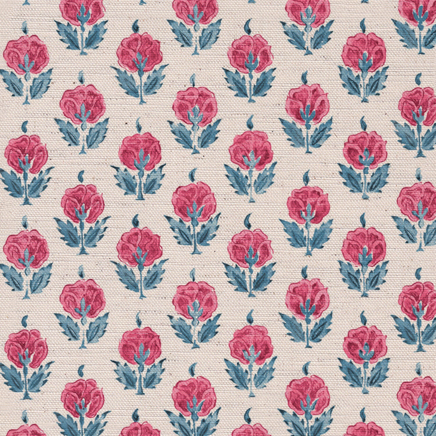 CW: Pinky red and blue | BASE: Mercia Linen & Natural Luxury Linen | HERO
