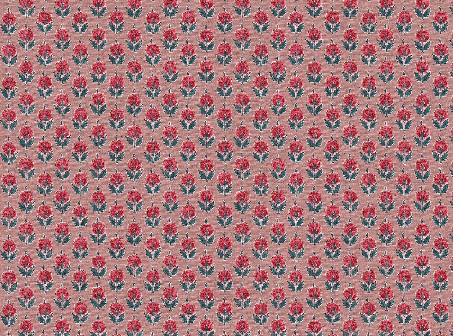 CW: Warm red and blue pink ground | BASE: Mercia Linen & Natural Luxury Linen
