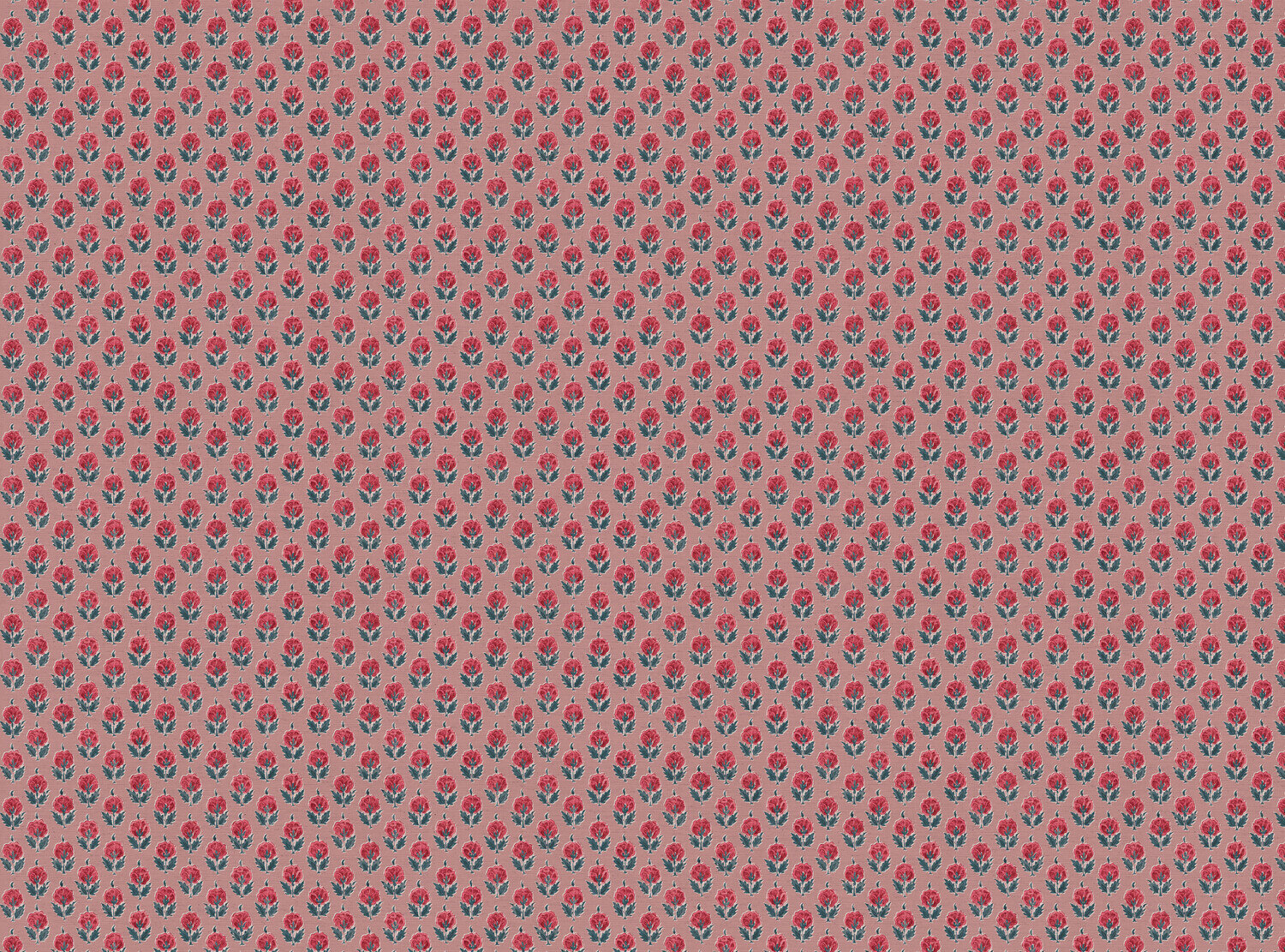 CW: Warm red and blue pink ground | BASE: Mercia Linen & Natural Luxury Linen